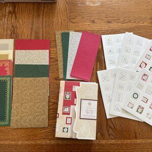 Anna Griffin Advent Card Toppers Card Layers Card Stock & Stickers Kit